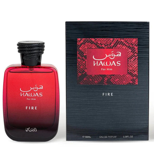 Rasasi Hawas Fire Eau de Parfume – 100 ML