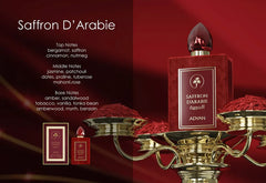 Saffron D’Arabie: A Masterpiece in Red Velvet 100 ML EPD