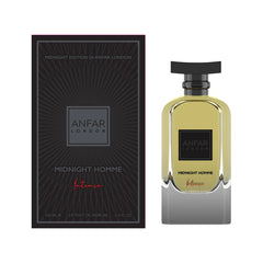 Midnight Homme Intense Extrait de Parfum 100ml | Luxury Oriental Woody Fragrance for Men by Anfar London