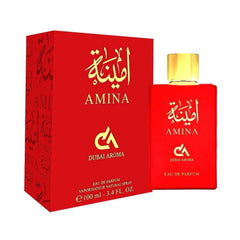 Amina Dubai Aroma Eau de Parfum 100ml | Floral & Fruity Unisex Fragrance