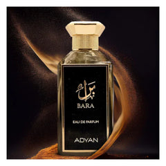 Bara Eau de Parfum 100ml | Unisex Fragrance with Cognac, Vanilla & Sandalwood by Adyan