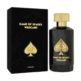 Game Of Spades Wildcard Eau de Parfum 100ml | Daring Woody Vanilla Fragrance by Jo Milano