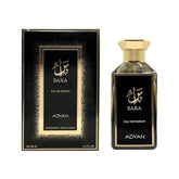 Bara Eau de Parfum 100ml | Unisex Fragrance with Cognac, Vanilla & Sandalwood by Adyan