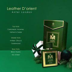 Leather D'Orient: A Sumptuous Middle Eastern Journey | Premium Eau de Parfum, 115ml