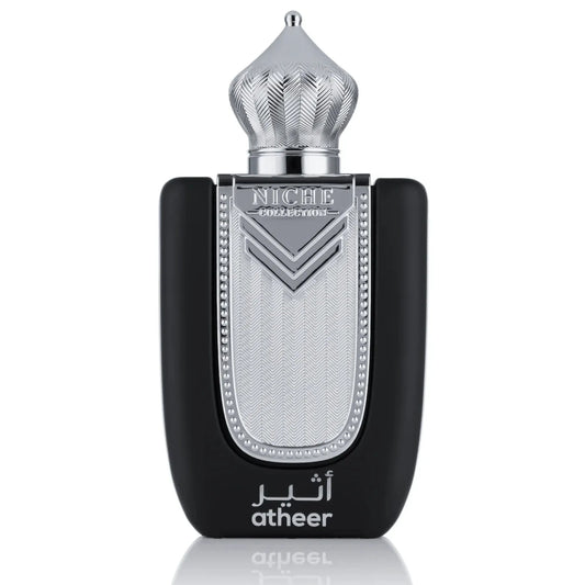 Atheer Niche Eau de Parfum 100ml | Unisex Oriental Fragrance with Black Pepper & Amber by Khalis