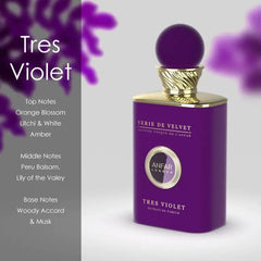 Tres Violet Pour Femme Extrait De Parfum 100ml
