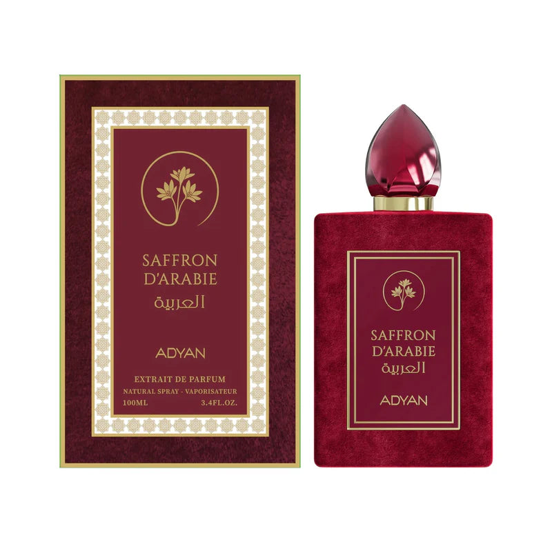 Saffron D’Arabie: A Masterpiece in Red Velvet 100 ML EPD