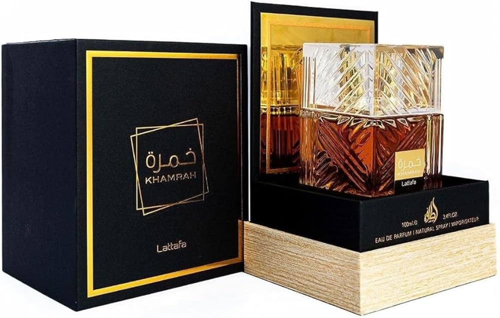 Lattafa Khamrah Perfumes Eau De Parfum 100ml Arabian Spray Perfume