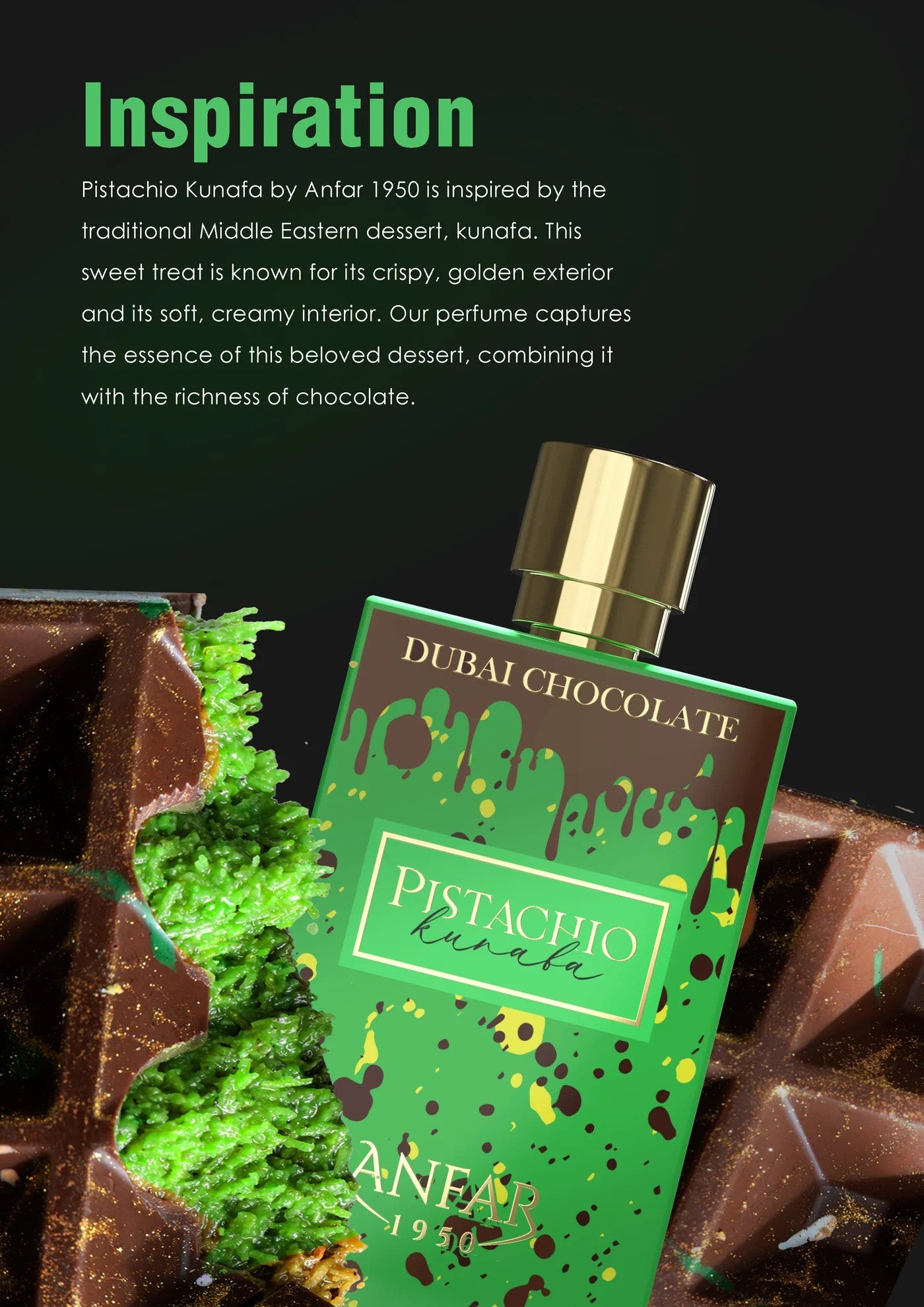 PISTACHIO KUNAFA DUBAI CHOCOLATE PERFUME