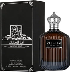 I Am The King (Ana Al Malik) Eau de Parfum 100ml | Fresh Woody Oriental Fragrance for Men by Ard Al Zaafaran