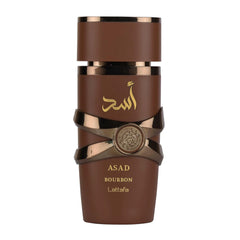 Lattafa Asad Bourbon Eau de Parfum 100ml | Warm Amber & Vanilla Fragrance with Spicy Depth