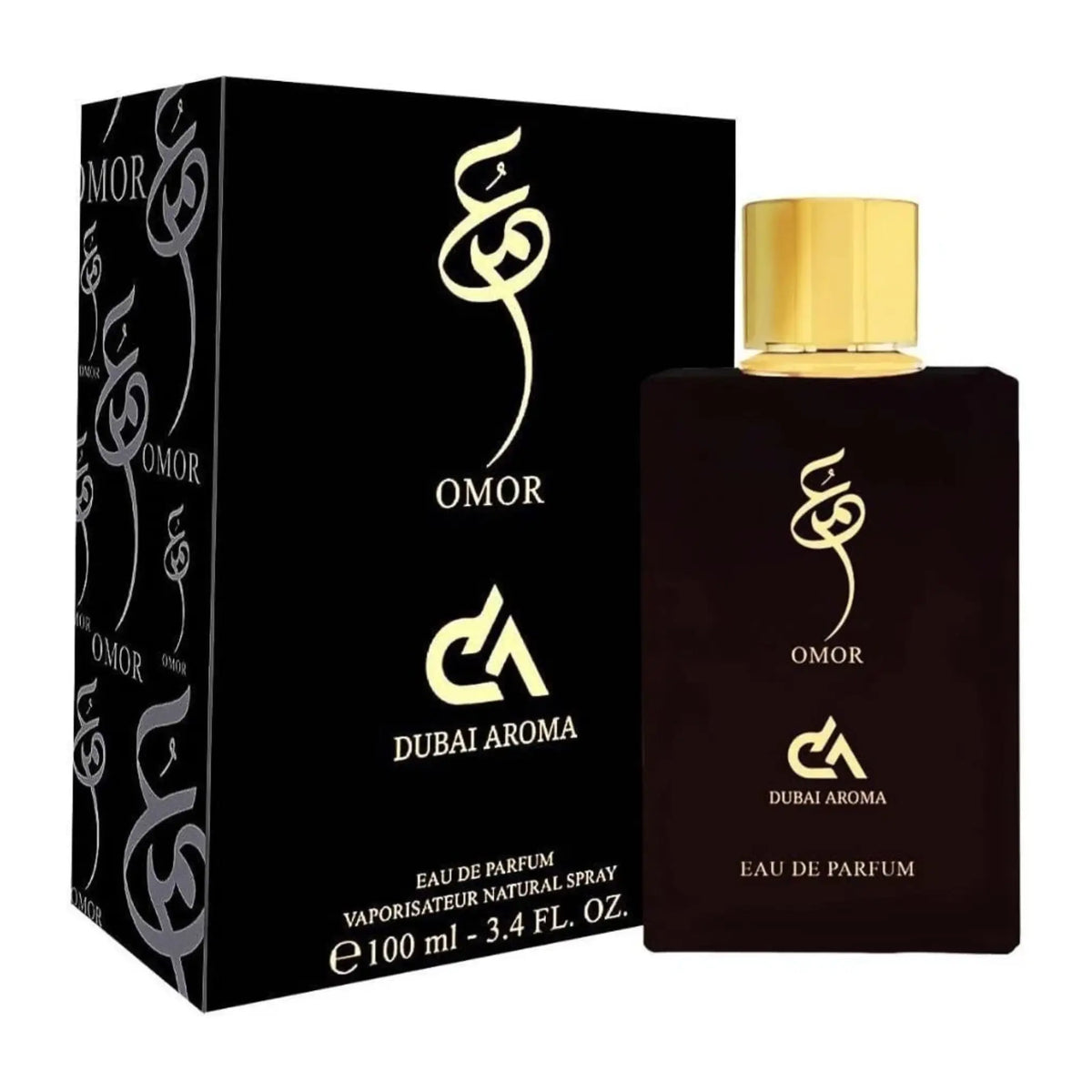 Omor by Dubai Aroma Eau de Parfum 100ml | Unisex Oriental Fragrance with Rose & Patchouli