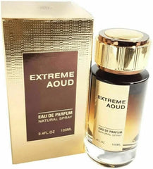 Extreme Aoud Eau de Parfum 100ml | Luxury Oud Fragrance with Bulgarian Rose & Amber by Fragrance World